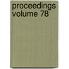 Proceedings Volume 78 by Georgia Historical Society