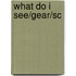 What Do I See/gear/sc