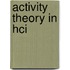 Activity Theory In Hci