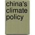 China's Climate Policy