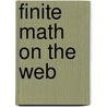 Finite Math On The Web by Texas A