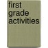 First Grade Activities
