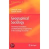 Geographical Sociology door Jeremy R. Porter
