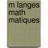M Langes Math Matiques
