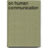 On Human Communication