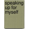Speaking Up for Myself door Sheila Hollins