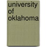 University Of Oklahoma by Frederic P. Miller