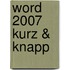 Word 2007 Kurz & Knapp