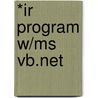 *Ir Program W/Ms Vb.Net door Course Technology Ptr