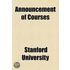 Announcement of Courses