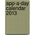 App-A-Day Calendar 2013