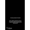 Der philosophische Sinn door Ferdinand Jakob Schmidt