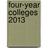 Four-Year Colleges 2013