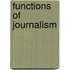 Functions Of Journalism