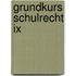 Grundkurs Schulrecht Ix