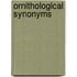 Ornithological Synonyms