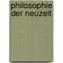 Philosophie Der Neuzeit