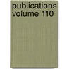 Publications Volume 110 door Presbyterian Church in Publication
