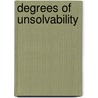 Degrees of Unsolvability door Richard L. Epstein