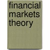 Financial Markets Theory door F. Barucci