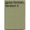 Gpss-fortran, Version Ii door Bernd Schmidt