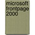 Microsoft Frontpage 2000