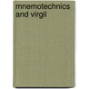 Mnemotechnics and Virgil door Elizabeth-Anne Scarth