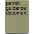 Permit Guidance Document