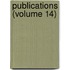 Publications (Volume 14)