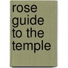 Rose Guide to the Temple door Randall Price