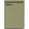 Spassreimspiele   Buch I door Heike Semjank