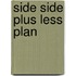Side Side Plus Less Plan