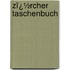 Zï¿½Rcher Taschenbuch
