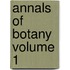 Annals of Botany Volume 1