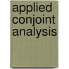 Applied Conjoint Analysis door Vithala R. Rao