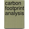 Carbon Footprint Analysis door Matthew John Franchetti