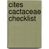 Cites Cactaceae Checklist