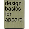 Design Basics For Apparel door Julia Ridgway Sharp