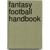 Fantasy Football Handbook by Bradygames
