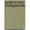 Guide to Free Campgrounds door Don Wright