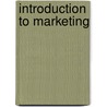Introduction To Marketing door Adrian Palmer