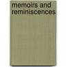 Memoirs and Reminiscences door William M 1847 Johnson