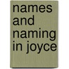 Names and Naming in Joyce by Claire Culleton