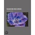 Random Records (Volume 1)