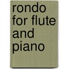 Rondo for Flute and Piano door Wolfgang Amadeus Mozart