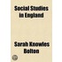 Social Studies In England