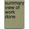 Summary View of Work Done door St Louis Society of Pedagogy