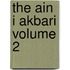 The Ain I Akbari Volume 2