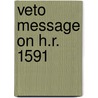 Veto Message on H.R. 1591 door United States President (2001-2009