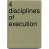 4 Disciplines Of Execution door Sean Covey